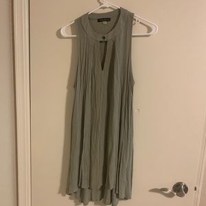 Small olive green dress